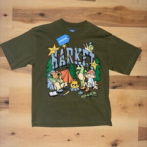 Men's Olive Graphic Tee